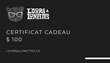 Carte cadeau L'Ours à Lunettes
